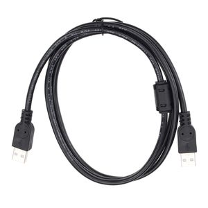 Cabos de extensão USB tipo A macho para macho de 1,5 M Cabo adaptador extensor para impressora de câmera de disco rígido