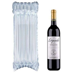 DHL & SF EXPRESS 32*8cm Air Dunnage Bag Air Filled Protective Wine bottle Wrap Inflatable Air Cushion Column Wrap Bags with a free