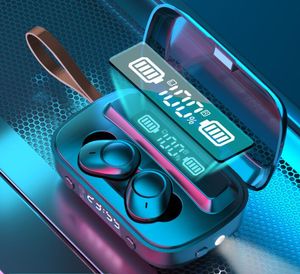 M17 TWS auricolari Bluetooth 5.0 senza fili orologio impermeabile di sport cuffia Earbuds 2200mAh vs F9 b10 SM-R175 per iPhone Samsung Universal