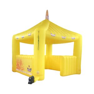 Outdoor Advertising Booth Inflatable Tent Promotional Kiosk With Logo Printed For Event