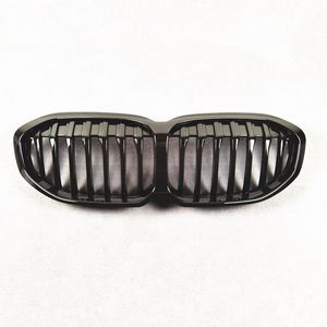 Links verbinden rechts schwarze Frontstoßstange Nierengrill für B MW 1 Serie F40 ABS-Material Mesh-Gitter