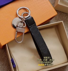 Bags zipper buckles Men Women Bag Pendant Accessories Fashion Key Buckle Car Keychain Handmade Leather Keychains 2 Color