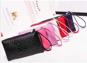 Best quality Free shipping women Clutch bag large capacity coin purse mobile phone bag gift bag