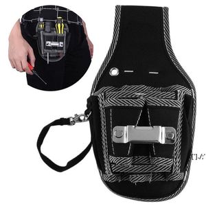 Hållbar hårdvara Verktygsväska Nylonficka Elektriker DIY Arbetsverktyg POUCH Bag Waist Belt Skruvmejsel Tång Arrangör Hållare Väskor RRA11153