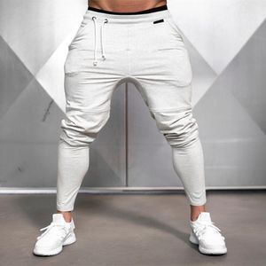 Solidna siłownia spodnie dresowe joggers spodnie męskie spodnie męskie fitness sport trening bawełniany track spodnie wiosna jesień sportswear