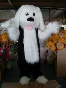 Halloween Furry Dog Mascot Costumes Christmas Fancy Party Dress Cartoon Character Outfit Suit Adults Size Carnival Easter Advertising Theme Clothing