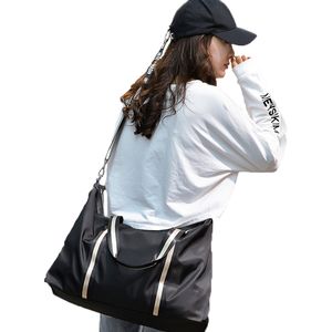 Feminino Grande Capacidade Bagagem Sacos Overnight Tote Bolsa Casual Bolsa Mulher Duffle Sacos de Ginástica Resistente Saco de Viagem