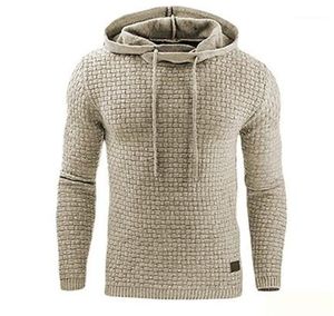 Fashion-Sleeve Solid Color Homme Clothing Fashion Regular Length Casual Apparel Mens Designer Pullover Fleece Hooded Hoddies Long