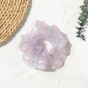 Gumki Fairy Dream Mermaid Ji Lustre Mesh Circle Super Organza Rope Duży Jelita Ornament Girl Stroik