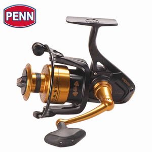 Penn Spinfisher V SSV3500-10500スピニングフィッシングリール6BBフルメタルHT-100ドラッグシステムボートスピニングリールマカララーペスカホイールW220308