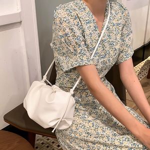 HBP messenger bag handbag handbag new designer bag high quality texture fashion fashion shoulder bag thick chain Pleated Comfortable