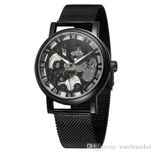 熱い販売の新しいモデルのHight品質男性の時計ステンレス鋼の時計2813自動機械的な動き腕時計サファイアランアウェイ
