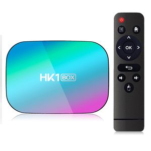 HK1 TV Kutusu Android 9.0 Amlogic S905X3 RAM 4GB ROM 32/64 GB Destek Bluetooth 5.0 Çift WiFi