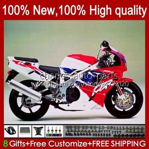 Carrozzeria per HONDA CBR900RR CBR 893RR 900RR 1989 1990 1991 1992 1993 94HC.50 fabbrica rossa CBR893 CBR 900 893 RR CBR893RR 89 90 91 92 93 Carenatura