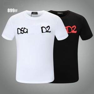 DSQ Desen T-shirt D2 Phantom 2022SS Erkek Tasarımcı T Gömlek Paris Moda Tişörtleri Yaz Erkek Kalite 100% Pamuk TO46576