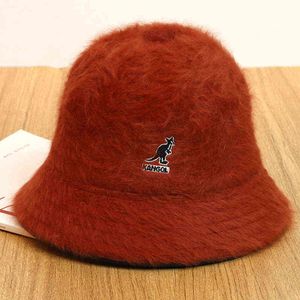 Kangaroo Snapback Hat Woman Man Homem Caminhão Deisgner Top Qualidade Luxuyr Winter Woman Bucket Hats Multicolor Man Fisherman Hat Unisex 282