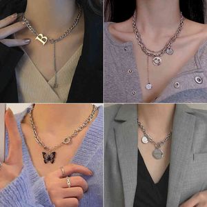 Titanium Steel Necklaces Light Luxury Niche Design