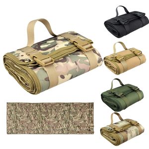 Roll-Up Shooting Mat Tactical Padded Shooters Mat Outdoor Sports Hunting Fishing Camping Molle Combat Camouflage NO17-600