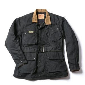 Non -Stock -Versuchsmeister Wachste Jacke Vintage Motorradrennen Ueen Coat Black 20119