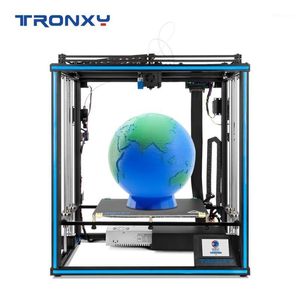 Printers Tronxy X5SA E D Printer Auto Leveling Filament Sensor Independent Bowdon Dual Titan Extruder Large Build Plate mm1