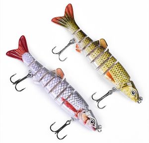 14.6g 110mm 9 bölüm eklemli balıkçılık yemleri ringa balığı wobbler swimbait balıkçılık aksesuarları sert yemsfor bas