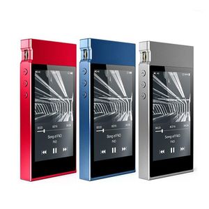 Mp3 Kayıpsız toptan satış-MP4 Oyuncular FIIO M7 Yüksek Çözünürlüklü Kayıpsız Müzik Çalar Bluetooth4 Aptx HD LDAC Dokunmatik Ekran MP3 FM Radyo ile Gümüş Kırmızı Mavi