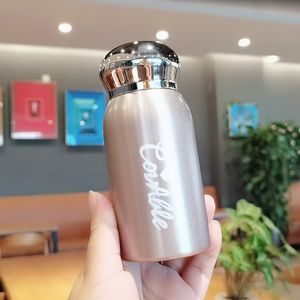 200ml Mini Water Bottle Student Stainless Steel Vacuum Thermos Water Bottles Portable Cute Tumbler Thermos Mug HHD4817