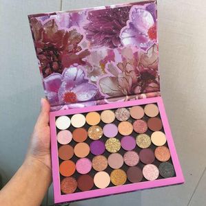 35 Colors Matte & Shimmer Eye Shadow Cosmetics Long-lasting Waterproof Eye Pressed Powder Palette Makeup Natural Color Easy to Wear DHL