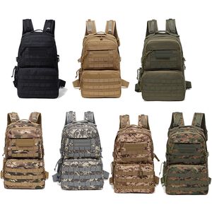 OUOOR Sports Gear Tactical Camo Molle ryggsäck Pack Bag Rucks Knapsack Assault Combat Camouflage No11-040