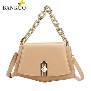 Bankuo 20211 Hot Sale Totes Purses och Handväskor Syntetisk Läder Vintage Kvinnor Messenger Bag Crossbody Väskor Z29