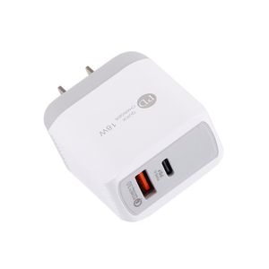 USB PD 18W Quick Charge QC 3.0 For iPhone EU US Plug Fast Charger For Samsung S10 Huawei Simple and practical