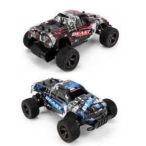 LR-C004 1/18 RC Car 4WD climbing Car Double Motors Drive Bigfoot Car Remote Control Model Off-Road Vehicle Toys Gift