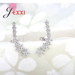 Stud 925 Sterling Silver Design Fashion Earrings CZ Women Wedding Dance Party Accessaries High Quality Top Sale1