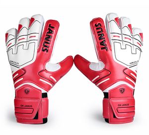 Luvas de goleiro profissionais para crianças e adultos Luvas de goleiro de futebol de látex engrossadas Luvas de goleiro de futebol