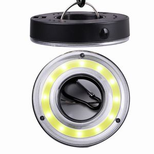 Utomhusbelysning Camping Powered Tent Lights Hook Ficklight Camping Light Hanging Lamp Portable Lantern LED Bulb Batteri