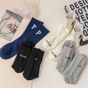 Letter socks children's middle tube wear ins high men's sports college style couple stockings Clothing 60% off