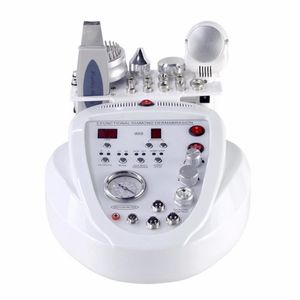 Multifunktionell skönhetsutrustning 5 in1 Diamond Peeling Dermabrasion Skin Scrubber Microcurrent Face Lift Machine Ansiktssalongutrustning för personlig