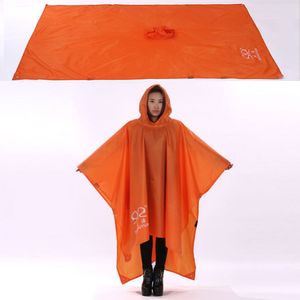 210TPU 150 * 220 Camping Namiot Mata Wodoodporna Podróż Kemping Materac Wielofunkcyjny Ultralight Rain Poncho Mata Piknik Rain Rainco Q0109