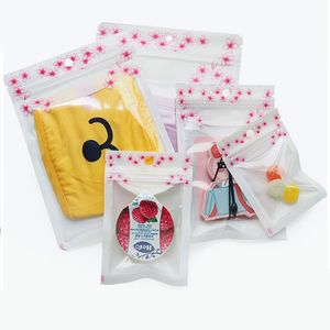 一般的なプラスチック製の男性/女性の下着包装袋の再封印可能な便利な便利な旅行外の貯蔵袋LX4580