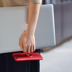 Handy Standring großhandel-360 Grad Handy Fingerring Inhaber Stehen rotierender Mobiltelefonhalter für iPhone Samsung Tablet PC Persönlichkeit