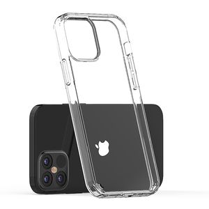 Для iPhone 12 Pro Max прозрачный телефон Case TPU для iPhone 12 Mini 5.4 Акрил чистый с OPP Bags B