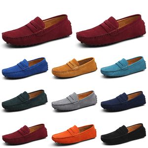 Espadrilles casual mode män skor trippel svart vit brun vin röd marin kaki herrar sneakers utomhus jogging promenader 98 s