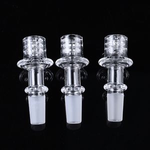 Diamond Knot Quartz Enail Banger Quartz Bangers Accessori per fumatori per unghie 10mm 14mm Chiodi per giunti maschili Dab Rig per Bong in vetro GQB25