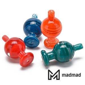 Glass Smoking Carb Cap with Air Flow Function D=27mm Fit Quartz Banger Nail Accessories for Bongs Pipes SOil Wax Rig