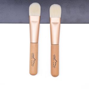 Liquid Foundation Face Brush Flat Foundation Cream Brush Blender Makeup Brushes Cosmetic Beauty Tool 2 Styles
