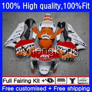 Wstrzyknięcie OEM dla HONDA CBR 600RR 600F5 600CC CBR600 Repsol Orange RR F5 03 04 49HM.7 CBR600RR 03 04 CBR600F5 CBR 600 RR 2003 2004 Owalnia