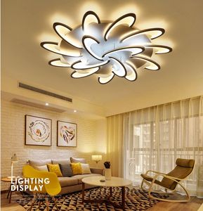 Remote control led ceiling light with Ultra-thin Acrylic lamp ceiling for living room bed room flush mount lamparas