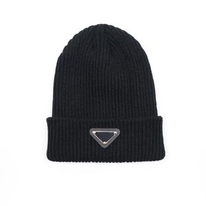 Unisex Spring Winter Hats Men women Knitted Beanie Wool Hat Man Knit Bonnet top quality Beanies hip-hop Gorro Thicken Warm Cap