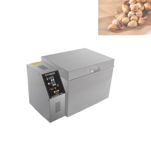time electric Rotary drum Nut roaster Roasting Machine seeds roaster machine grains dryer machine Chestnut roasting