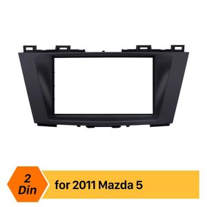 Double Din Car Radio Fascia Panel för 2011+ Mazda 5 Bilstereo Installation Dash Audio Trim Panel Kit Frame Mount Kit